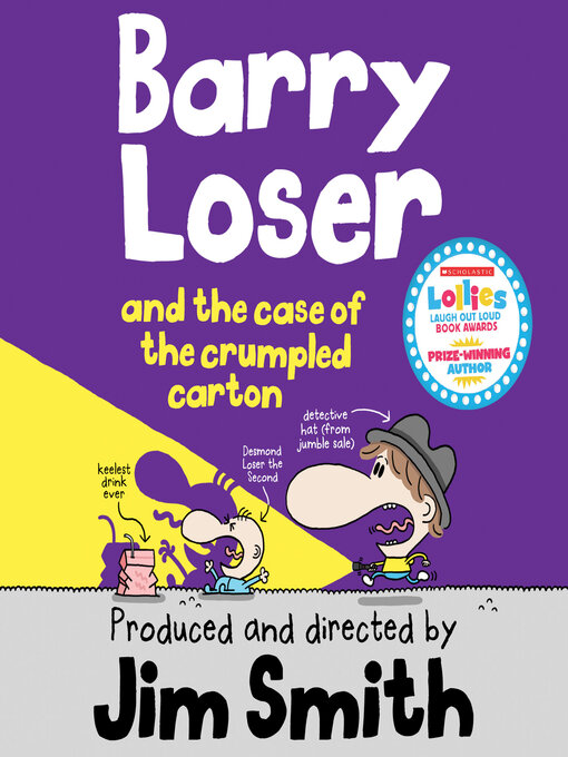 Cover image for Barry Loser and the Case of the Crumpled Carton